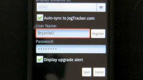 JogTracker Android App Review - AndroidApps.com