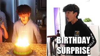 14th Birthday Surprise: Watch His Reaction When He Opens His Presents!