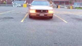 Celebrity Cadillac Deville with amber LED strips Profile