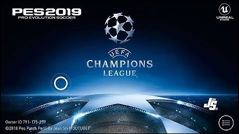 PATCH PES 2019 MOBILE V3.1.2 NO ROOT//CHAMPIONS LEAGUE