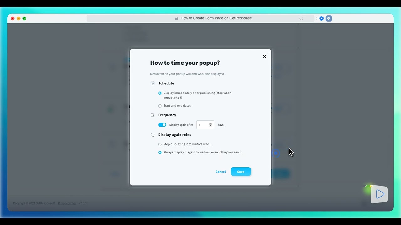 How to Create and Customize Forms in GetResponse (Step-by-Step)
