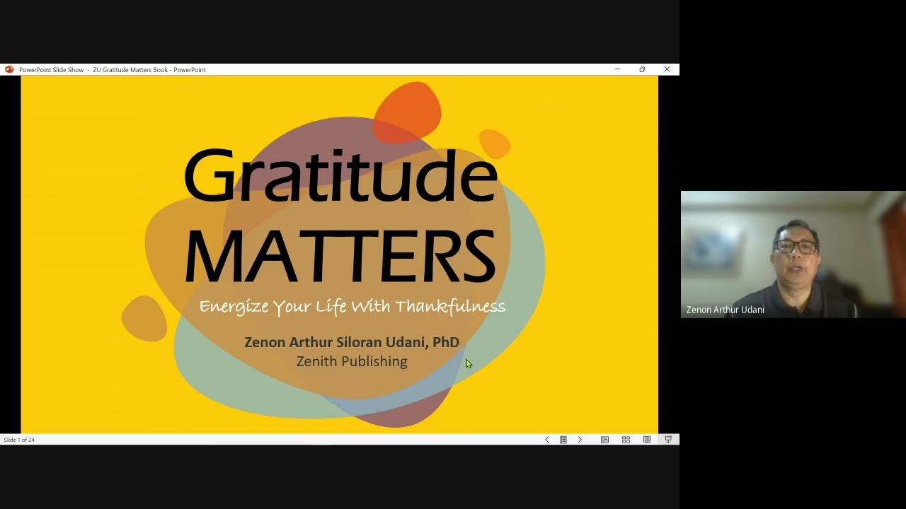 Gratitude Matters: Energize Your Life with Thankfulness