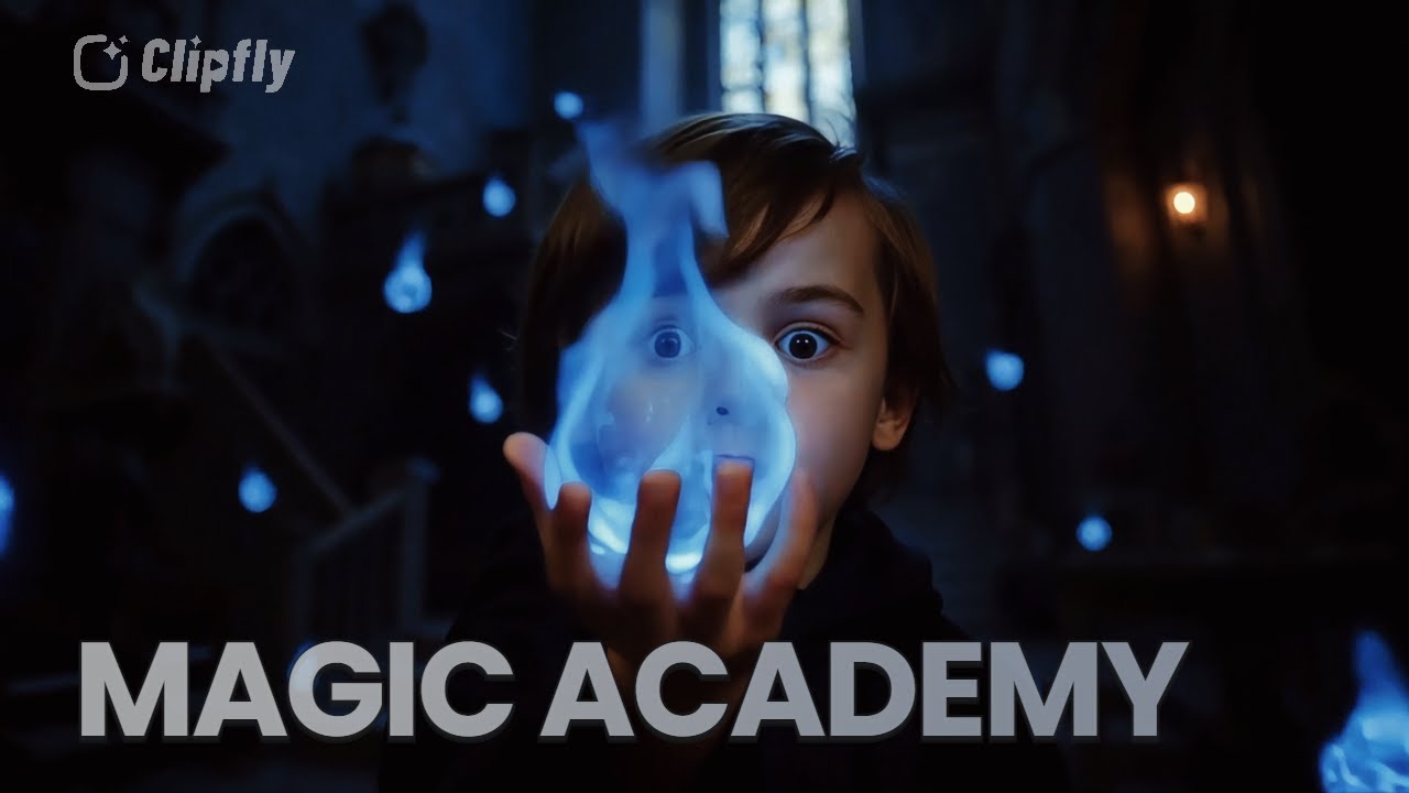 Magic Academy – Cinematic Short Film Created by Clipfly AI
