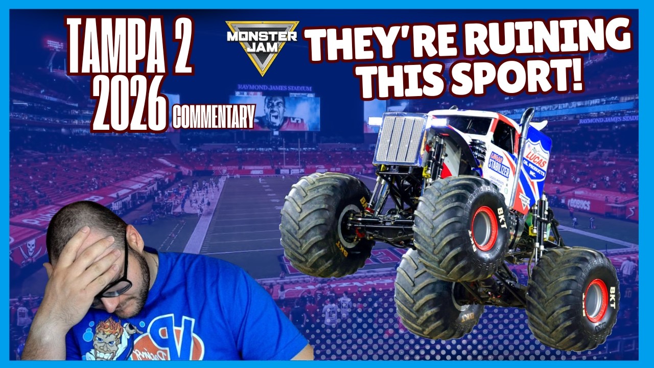 RIDICULOUS SHUT-OFFS! Monster Jam Tampa 2 2026 Commentary