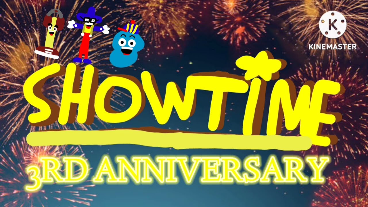it's Showtime 3rd Anniversary Logo Remake 2012