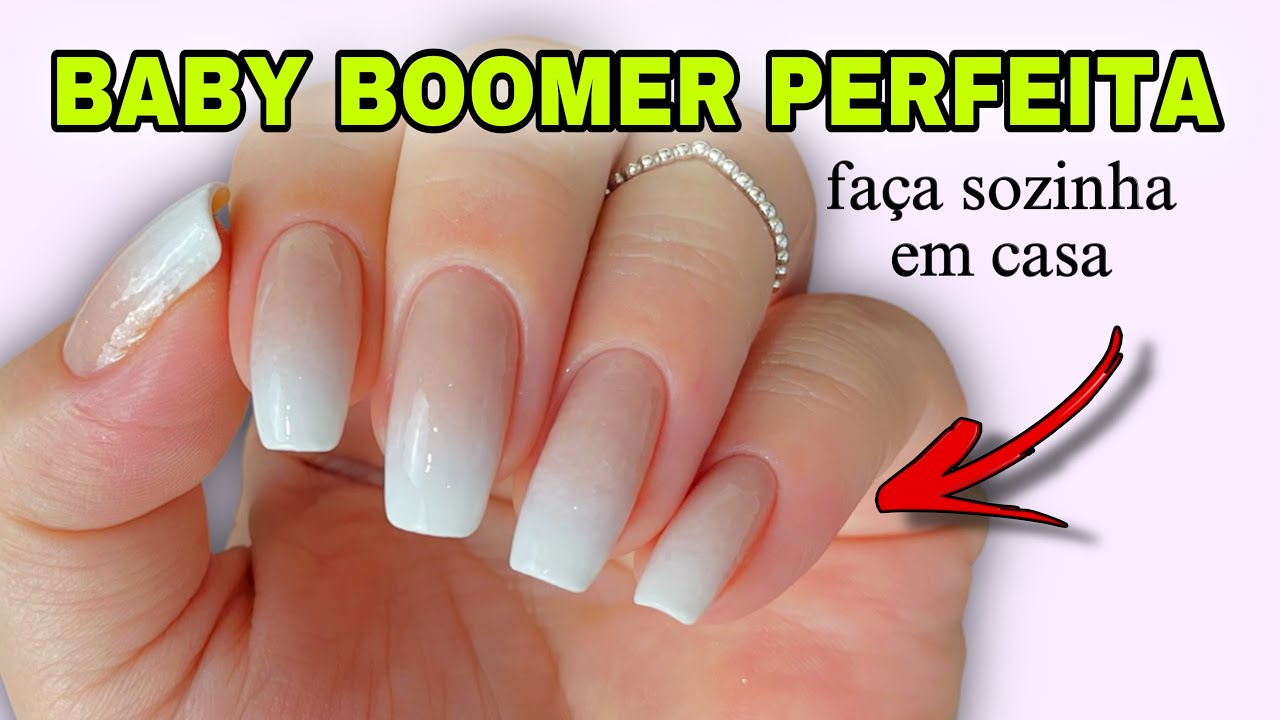 COMO FAZER UNHA BABY BOOMER PERFEITA EM CASA | Passo a Passo com Esmaltes da Impala