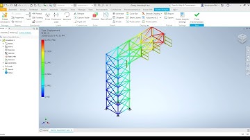 Inventor Simulation for your Gantry (includes wind loading)