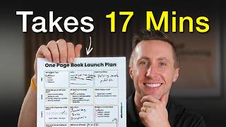 The One Page Book Launch Plan to Go From Idea to Published Author