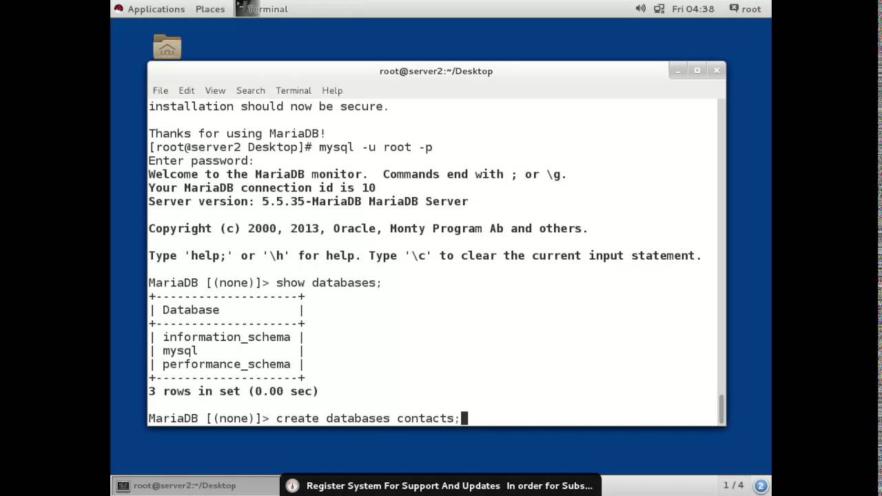 Mariadb In Linux 7 YouTube