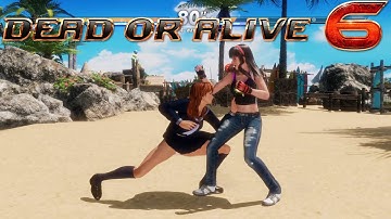 Dead or Alive 6 Phase 4 vs Hitomi CPU vs CPU AI vs AI (hardest level 8)