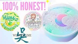 100% HONEST Famous + Underrated Instagram Slime Shop Review! Non-Famous US Slime Package Unboxing