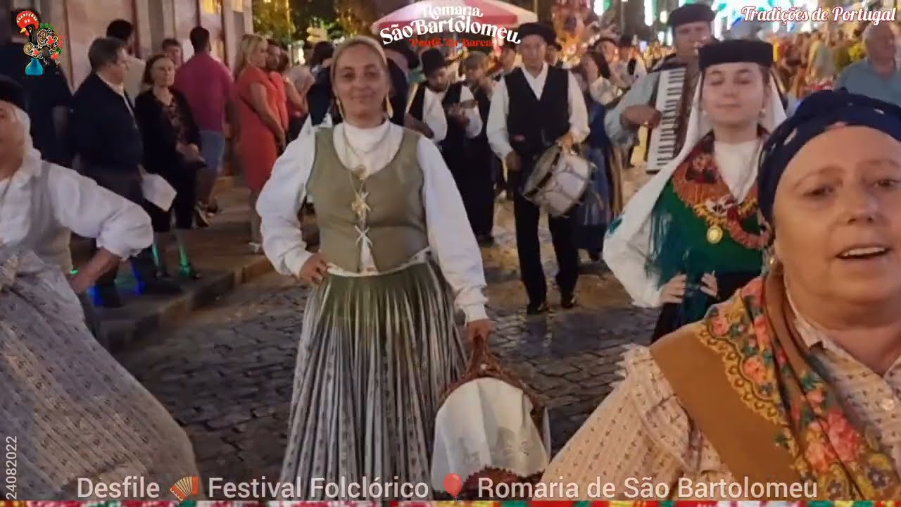 Rancho Folclórico Areinho |Vila Nova de Gaia 🎉Festival Folclórico 🪗São Bartolomeu 🎈 Ponte da Barca