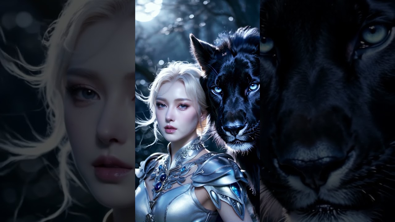 Ethereal Enchantress vs Dark Forest Beast