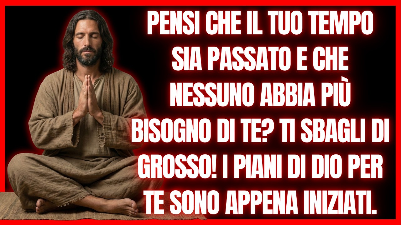 Nessuno ha più bisogno di te? Ti sbagli di grosso! I piani di Dio per te sono appena iniziati.