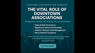 The Role of Downtown Organizations in Economic Growth