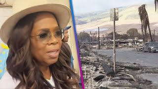 Oprah Feels 'Overwhelmed' Handing Out Supplies in Maui Shelter