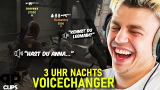 Voicechanger lässt Papaplatte, Nooreax & Rumathra um 3 Uhr nachts den Verstand verlieren