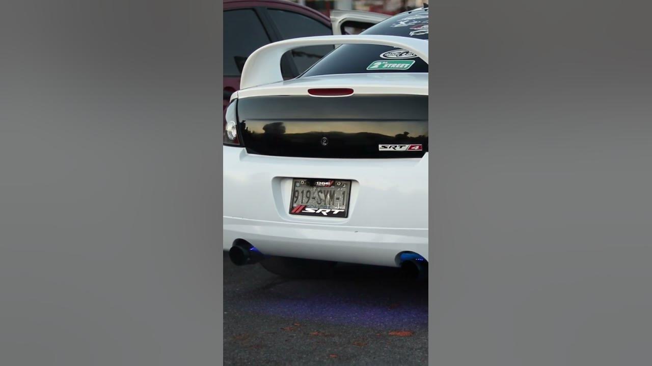 Fully build Neon SRT4 anti lag YouTube