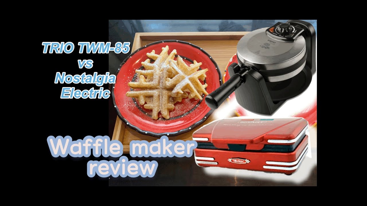 how to use trio waffle maker