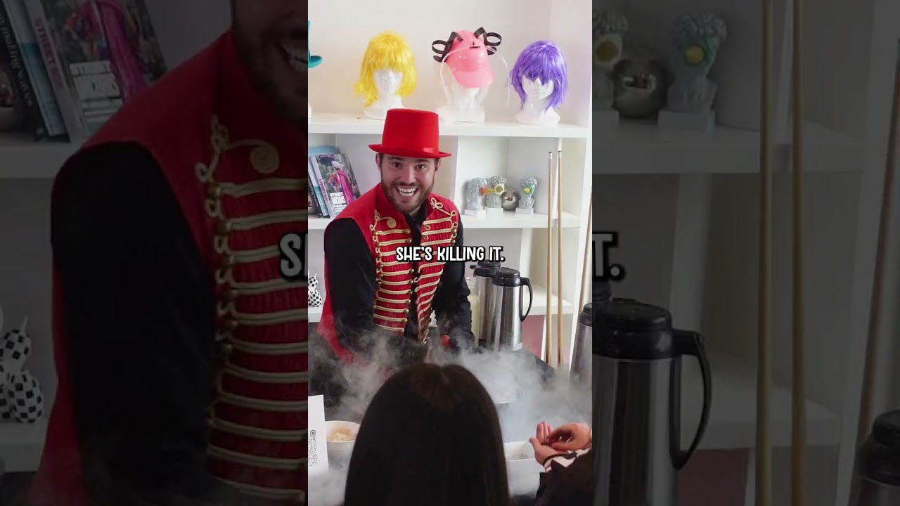 What Would You Do For Free Ice Cream? 