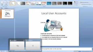 NOS 130 Working with Workgroups and Domains