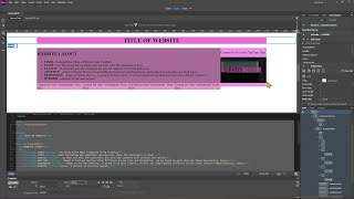 DREAMWEAVER - Lesson 13 - Fixed, Fluid, Elastic, Adaptive, Responsive Layout, Position and Dimension