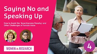 Saying No and Speaking Up - 'Small Wins' Webinar Series