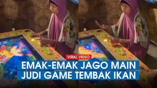 Viral Video Emak-emak Main Judi Game Tembak Ikan, Netizen :Ternyata Suhu screenshot 3