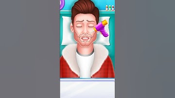 Beard Transplant (Animation) #shorts #baanubeauty #asmr