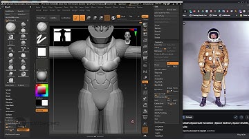 Tony Leonard - ZBrush2020 Sketching "The Pilot".