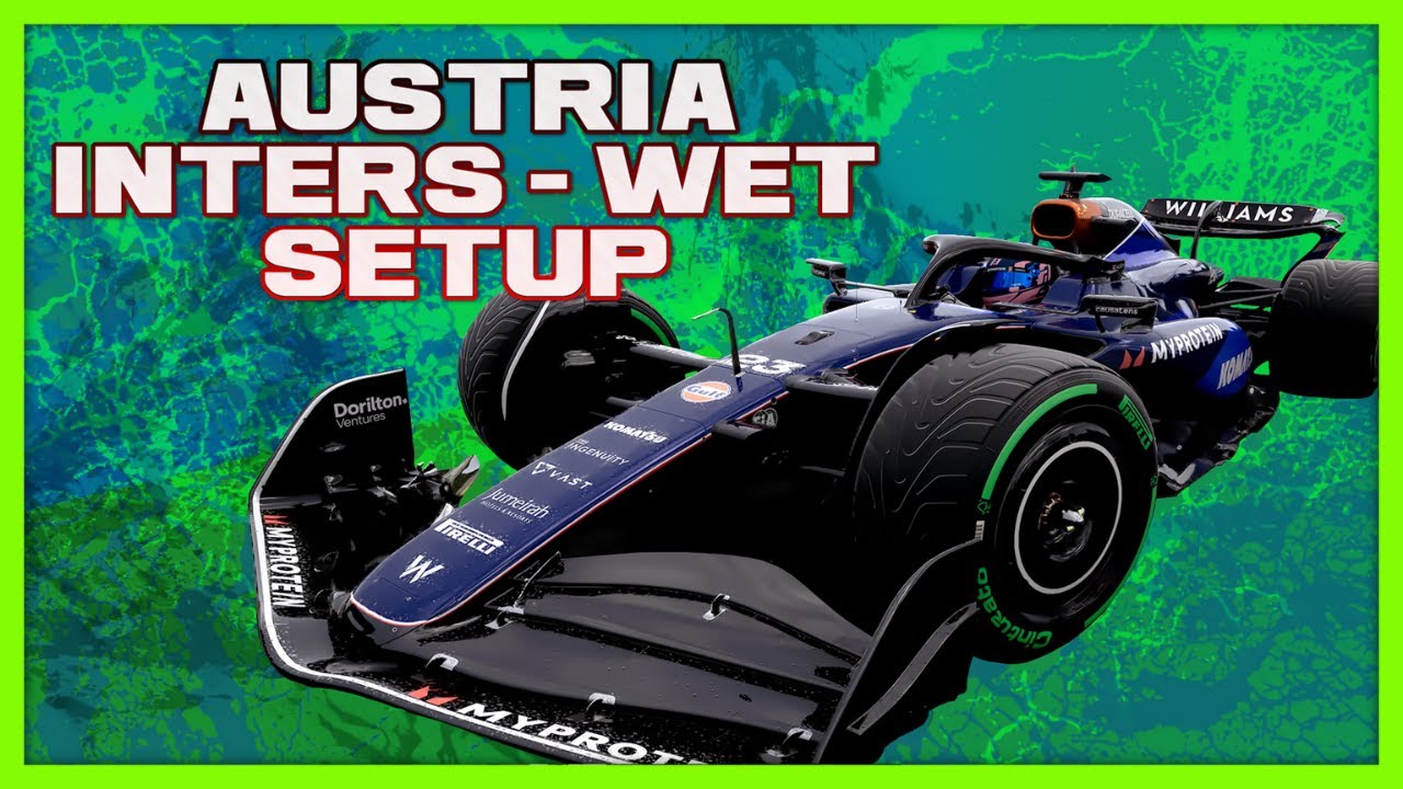 F1 24 Austria WET Setup Guide Optimize Your Car for Victory - YouTube
