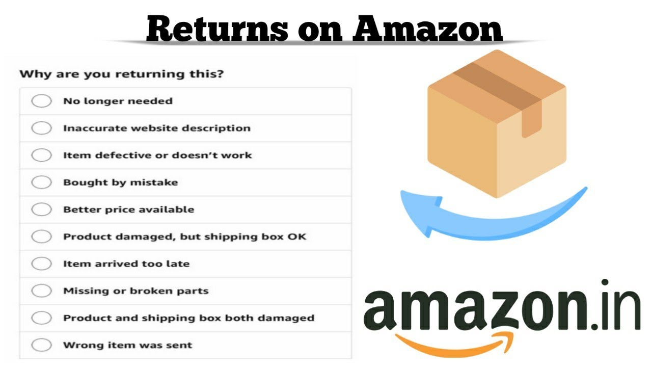 Self Return Amazon Easy Amazon Returns: Step-by-Step Guide for Hassle-Free Returns on the ...