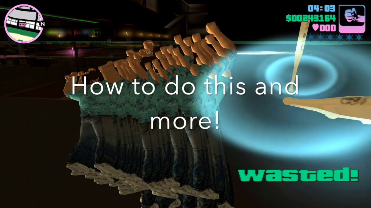 Ocean View Hotel Ghost World glitch in GTA Vice City