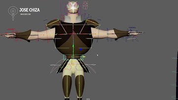 Warrior – Biped Rig 3D