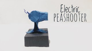 Electric Peashooter - Plant And Zombie Origami
