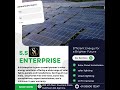 "Go solar with S.S ENTERPRISE! Free first visit. Call 9360013247 for installation in Chennai!"