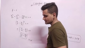 Lissajous figures Derivation with explanation For Bsc 1st year physics | Bsc most important topic