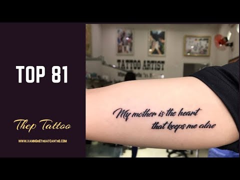 Hình xăm chữ đẹp cho nam - Top 81 mẫu đẹp tại Thép Tattoo