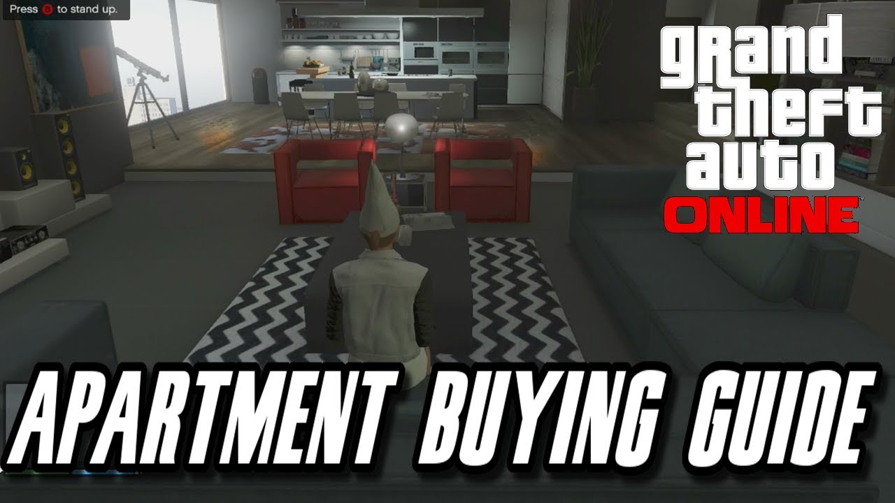 GTA 5 High Life Update : NEW Apartments Buying Guide And Interior Tour ("High Life DLC")
