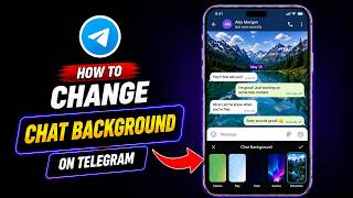 How to Change Telegram Chat Background Theme | Customize Telegram Chat Background
