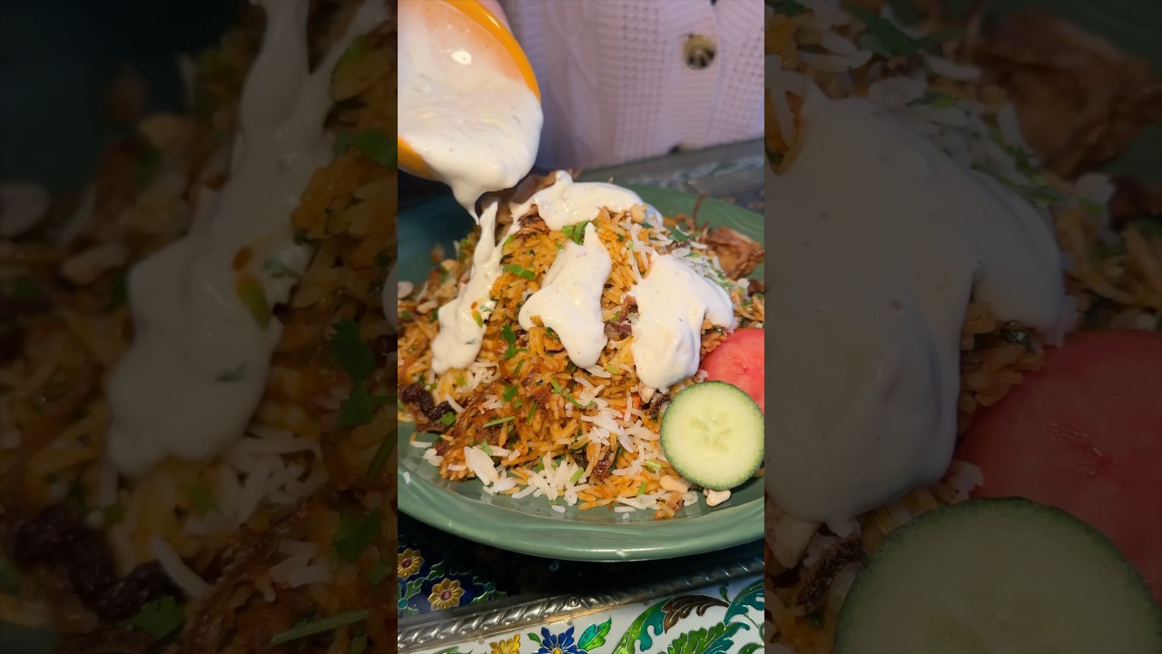 Some of the BEST BIRYANI is coming out of Karma Kafe in Hoboken NJ! 🇮🇳🍚🍤 Incredible 