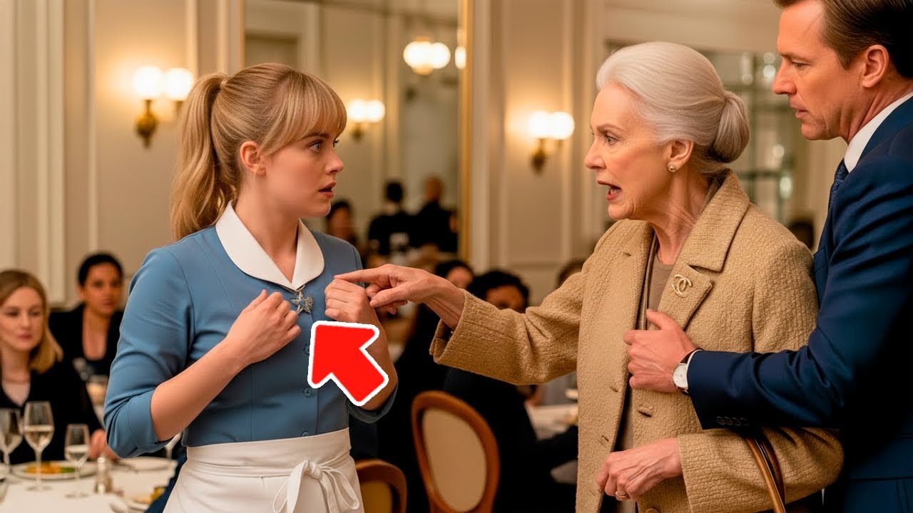 „Ten naszyjnik jest mojej córki”… Powiedziała milionerka, widząc go u sprzątaczki…Prawda wstrząsnęła