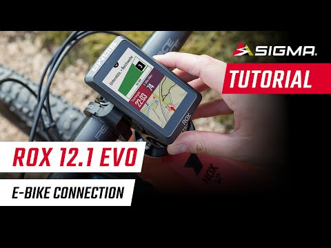 Ciclocomputer GPS Sigma ROX 12.1 EVO - Mantel