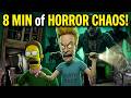 8 Minutes of Beavis &amp; Ned Causing Chaos | Funny Horror Game Compilation!