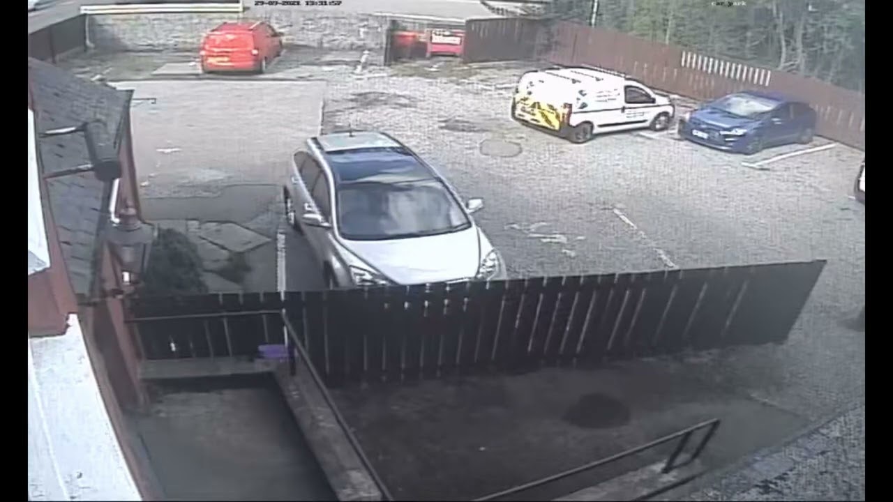 Drunk driver crashes into parked car