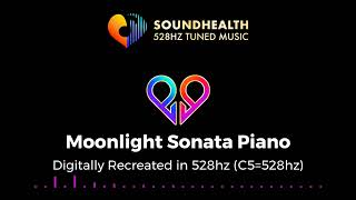 Moonlight Sonata Piano in 528hz (Extended)