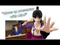 Blows up prosecutor with mind ace attorney animation