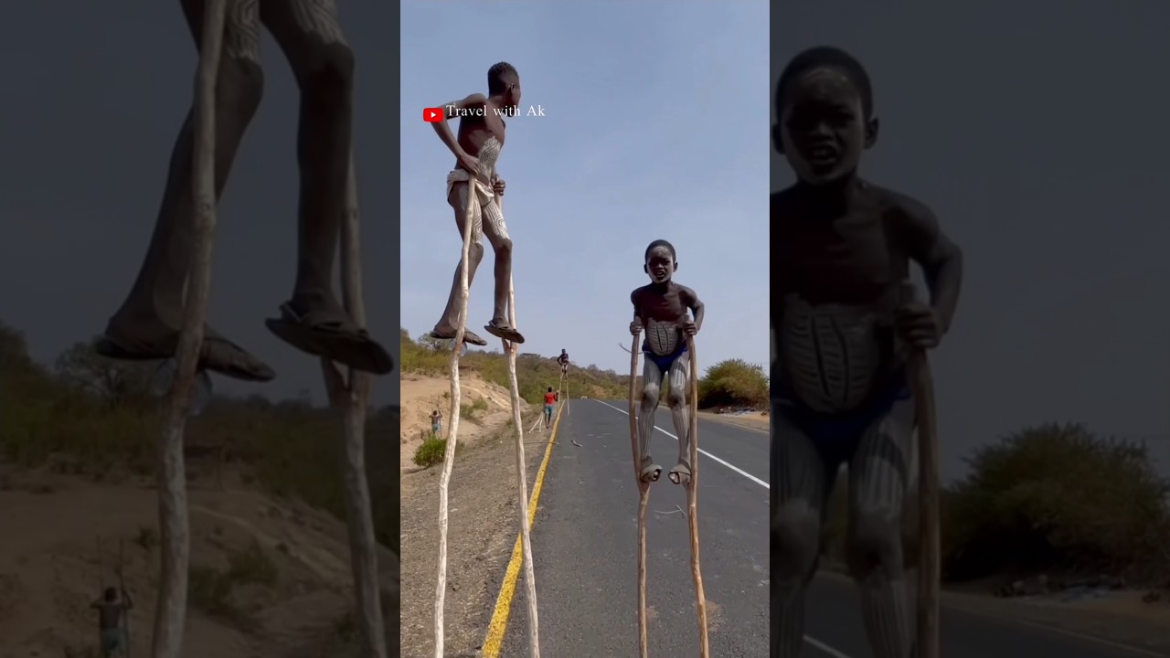 Lakdi Pe Chalne Wale Log,Banna Tribe,Ethiopia 🇪🇹