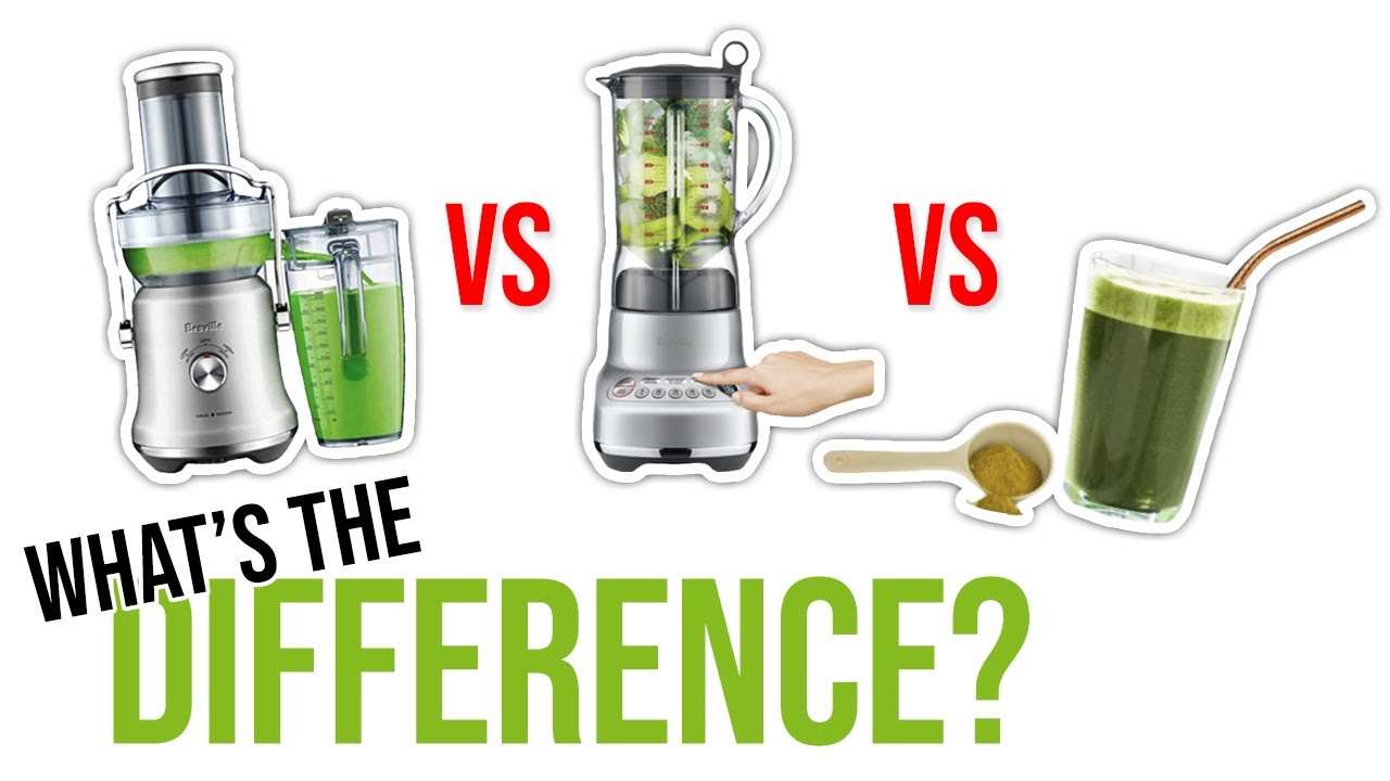 Juicing vs Blending vs Greens Powder Supplement 🥬 (WHAT'S THE