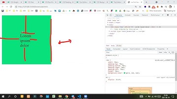 16- الهوامش الداخلية في Padding in CSS